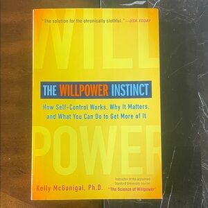 The Willpower Instinct Book